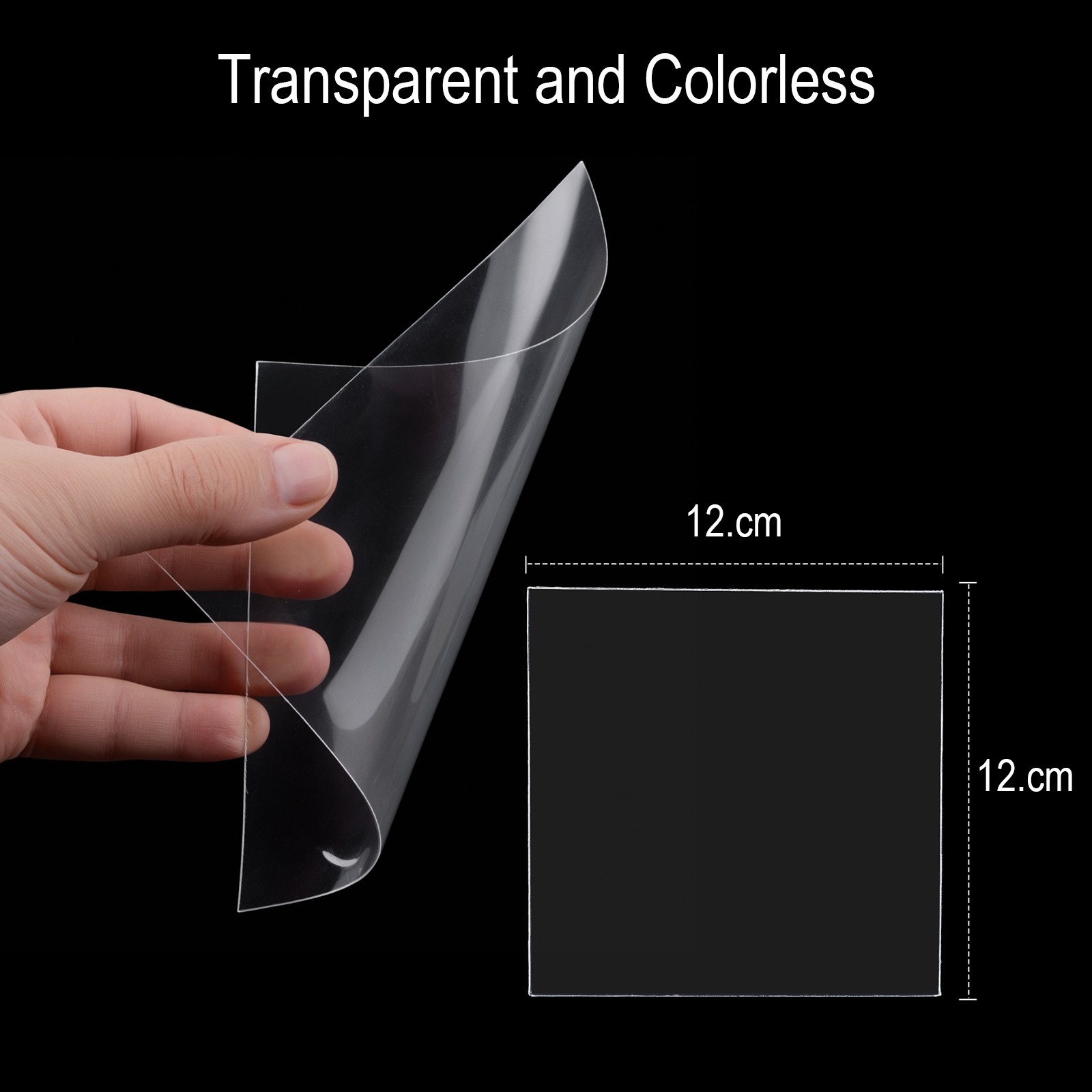 Dental Lab Square Vacuum Forming Splint Sheet 1.5mm Hard Thermoforming Material