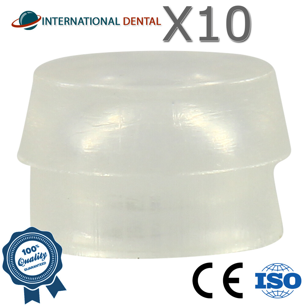 10 Standard Silicone Undersize Cap For Ball Attachment Fixture Adapter Head