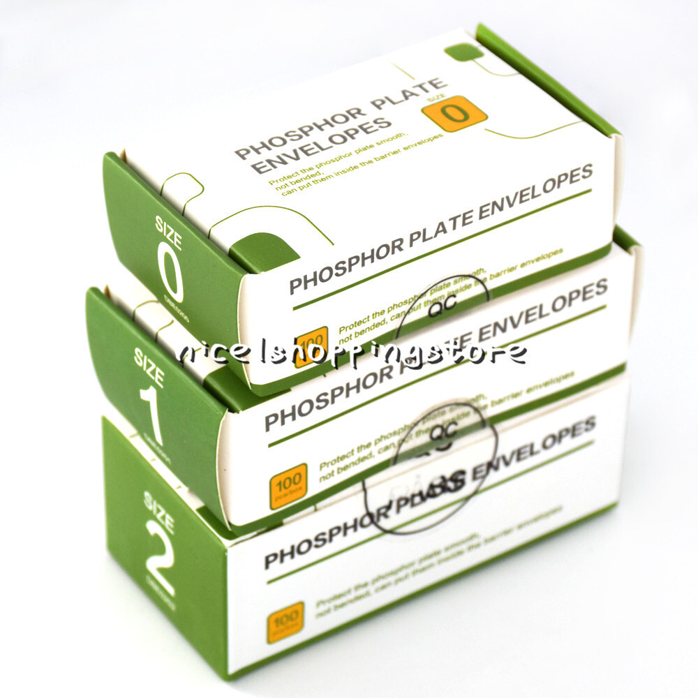 Dental Carton Protective Paper Cover Barrier Phosphor Plates Envelopes #0/1/2