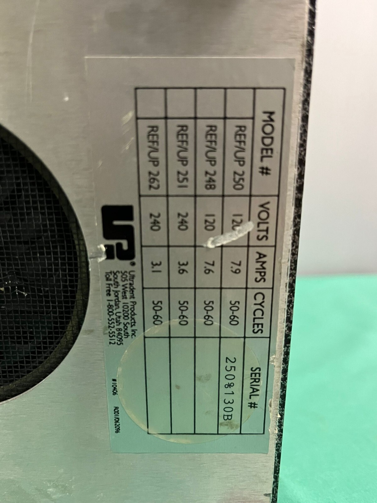 Ultradent Ultra-Form Vacuum Former – Model UP 250