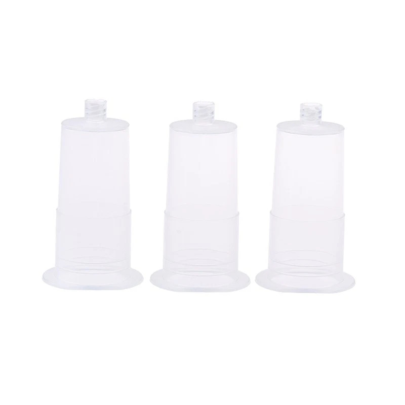 50/100Pack Universal Disposable Transparent Connector Tips Holder for Laboratory