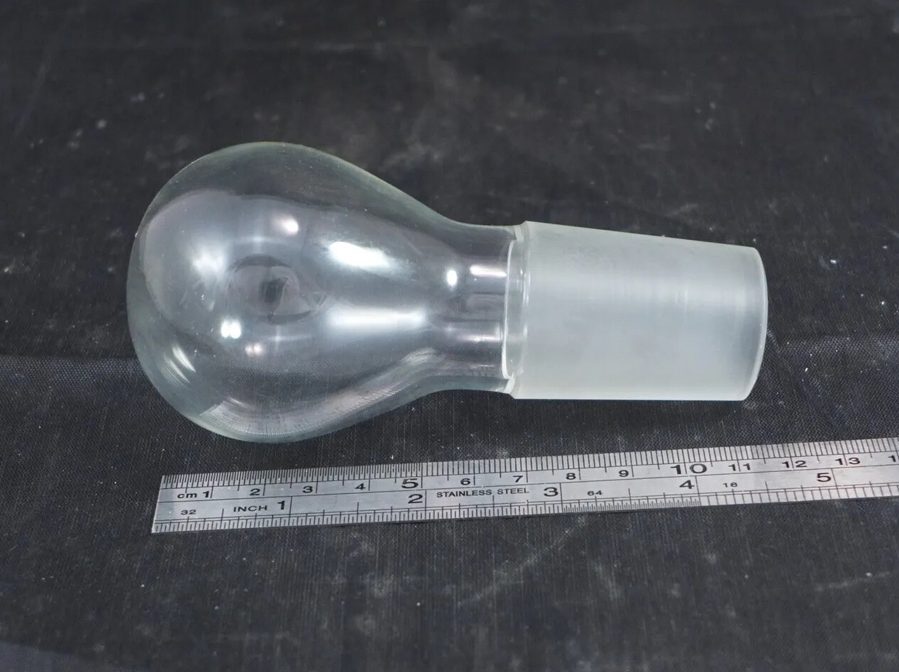 Round-bottom flask with MALE 34/45 ST, ground glass inner joint, 75ml