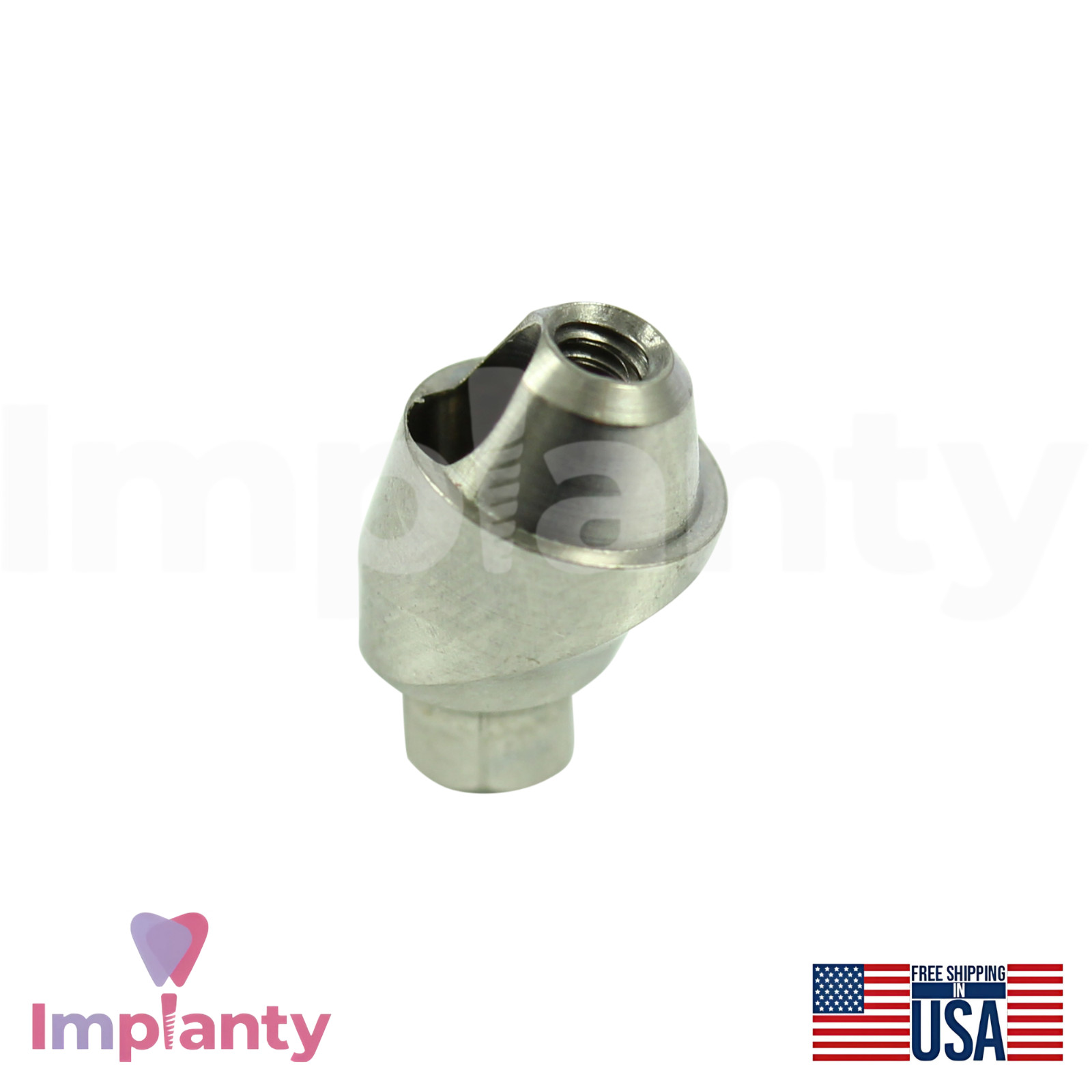 5x MIS Compatible Ø4.8mm Angulated Multi Unit Prosthetic SP 17° Int Hex 2.45mm