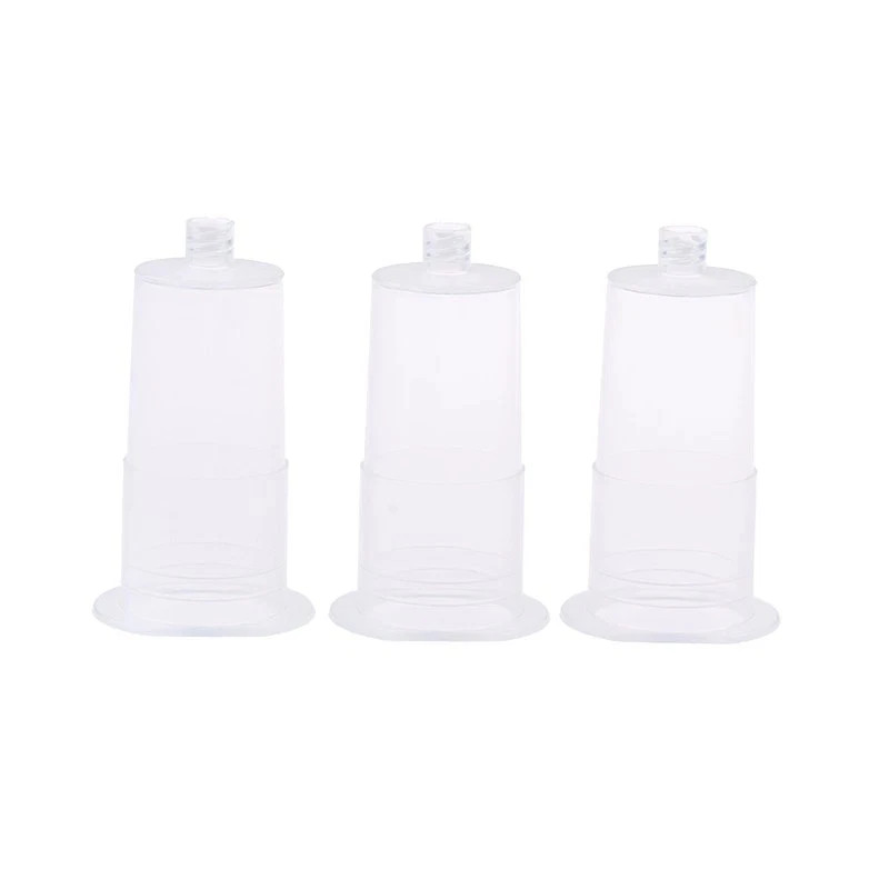 High Quality 100pcs Disposable Clear Plastic Needle Holder For Laboratory Use