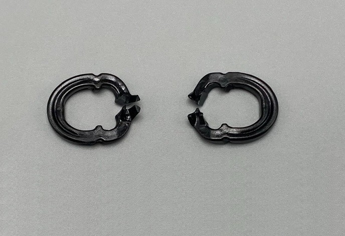 Dental Sectional Matrix Bands Systems Tofflemire Seperate Ring Clamp Black Kit