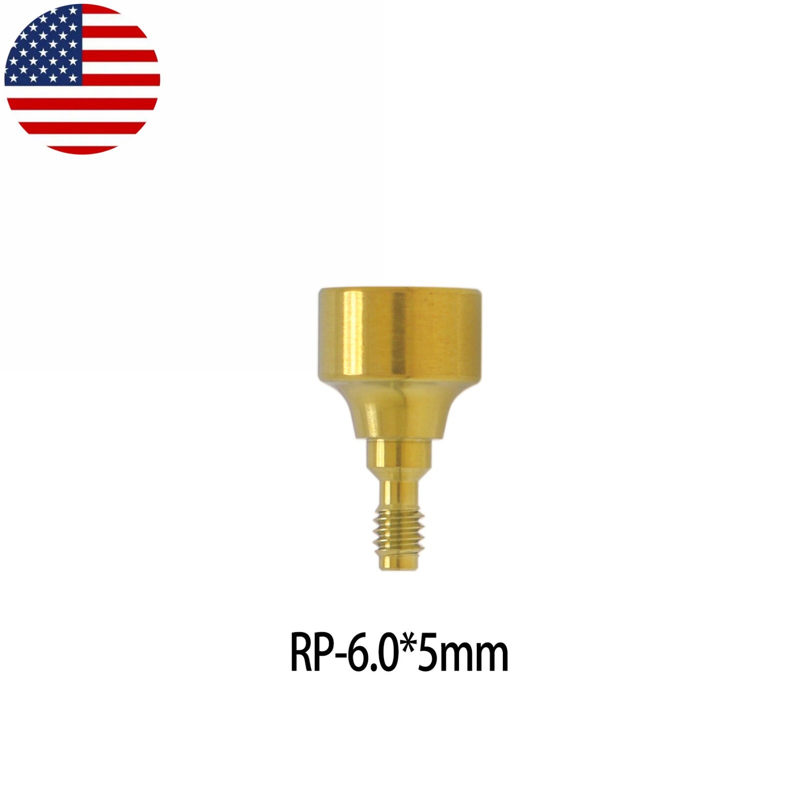 US Dental Healing Cap Abutment RP/NP Compatible Nobel Active ∅3.6 ∅5.0 ∅6.0