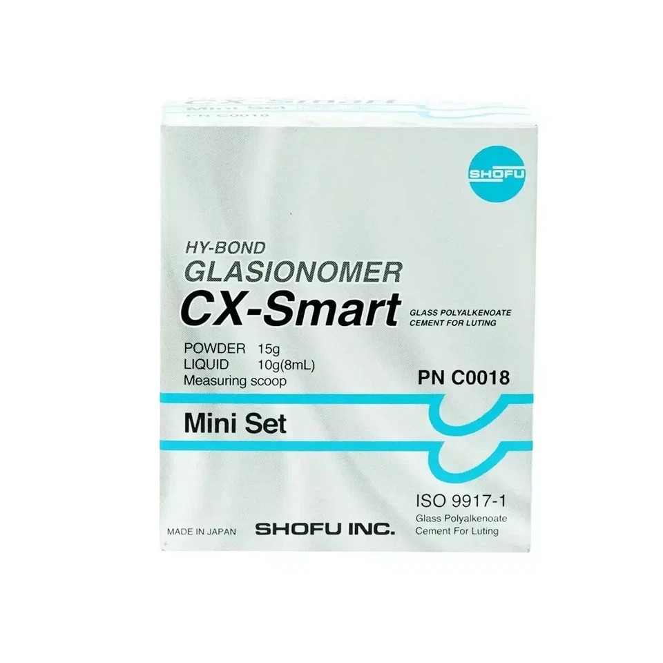 CX Smart Glass Ionomer Luting Cement Mini Pack Dental Shofu HyBond Glasionomer F