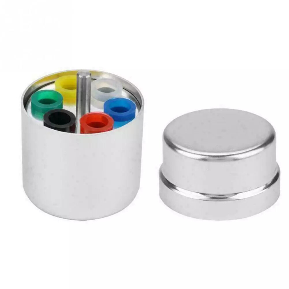 Dental Multifunction Disinfection Box Holder Endo Files Gutta 6 Holes Organizer