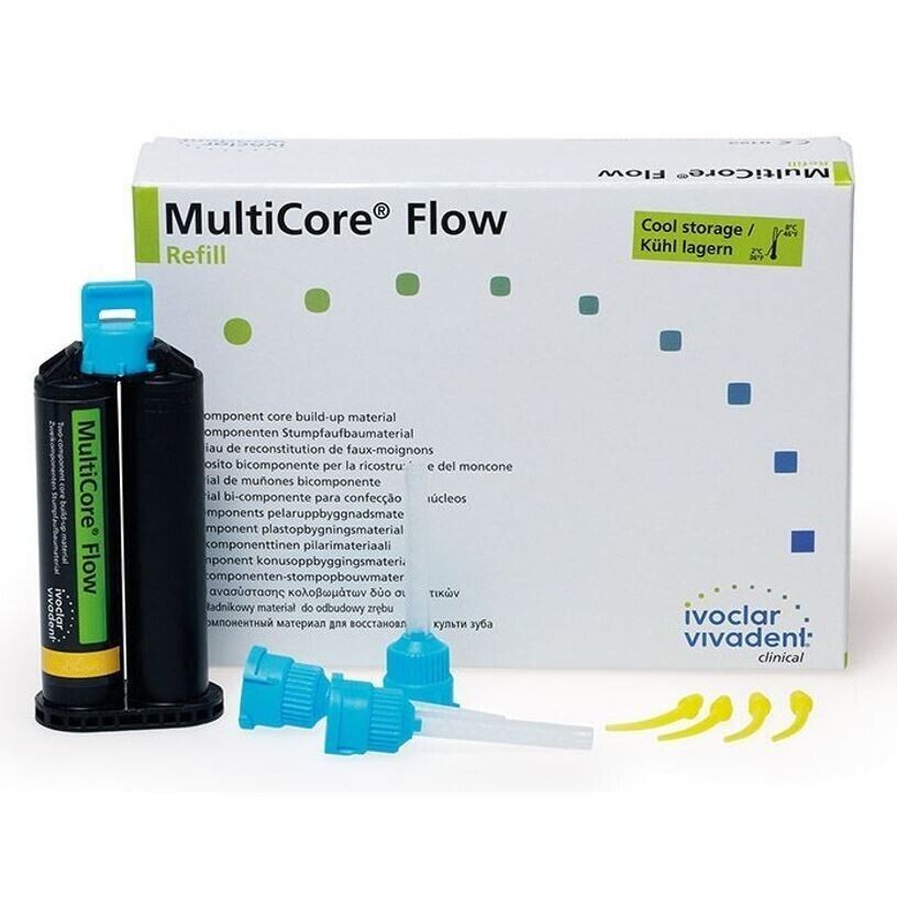 *1-Pack* Ivoclar Vivadent MultiCore Flow 50g Refill Light 578913