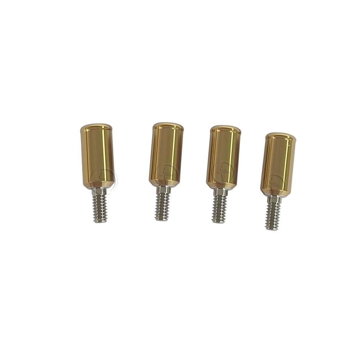 Locator abutment full set male caps fit to DENTIN D3.75 GH0.5-7.5mm