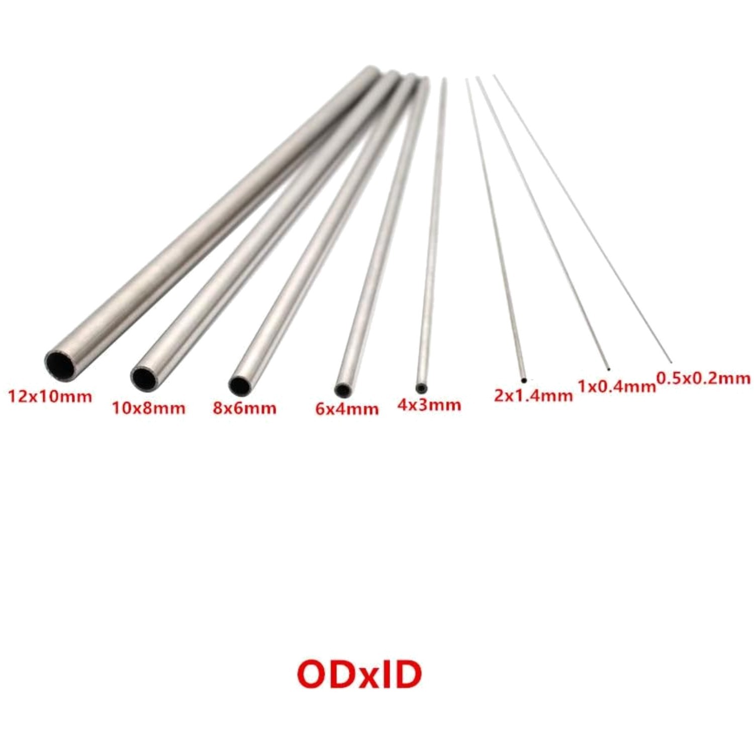 Stainless Steel Capillary Tube Set, OD 0.5-12mm