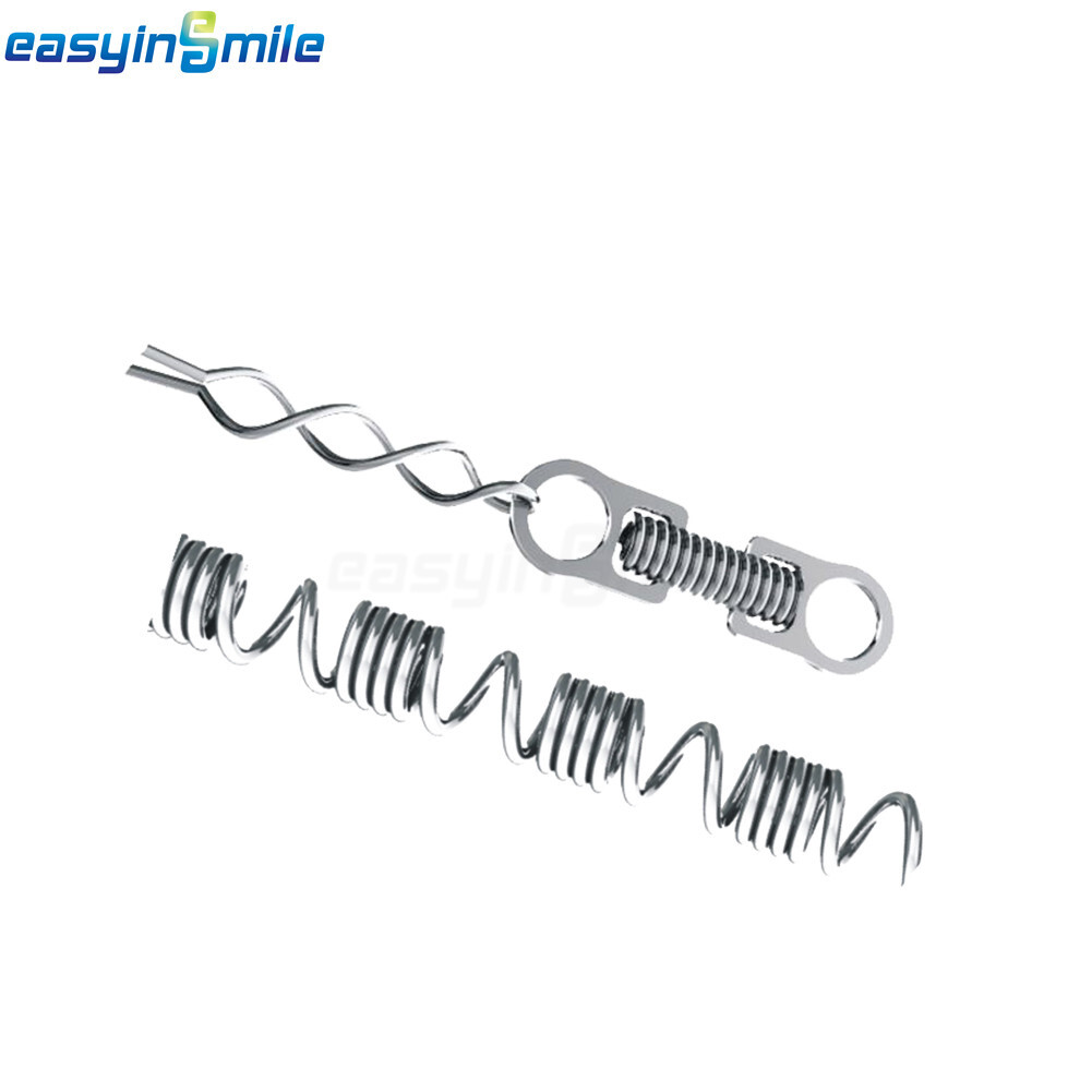 Dental Orthodontic lingual buttons bondable Traction Hooks Crimpable Hooks 10pc