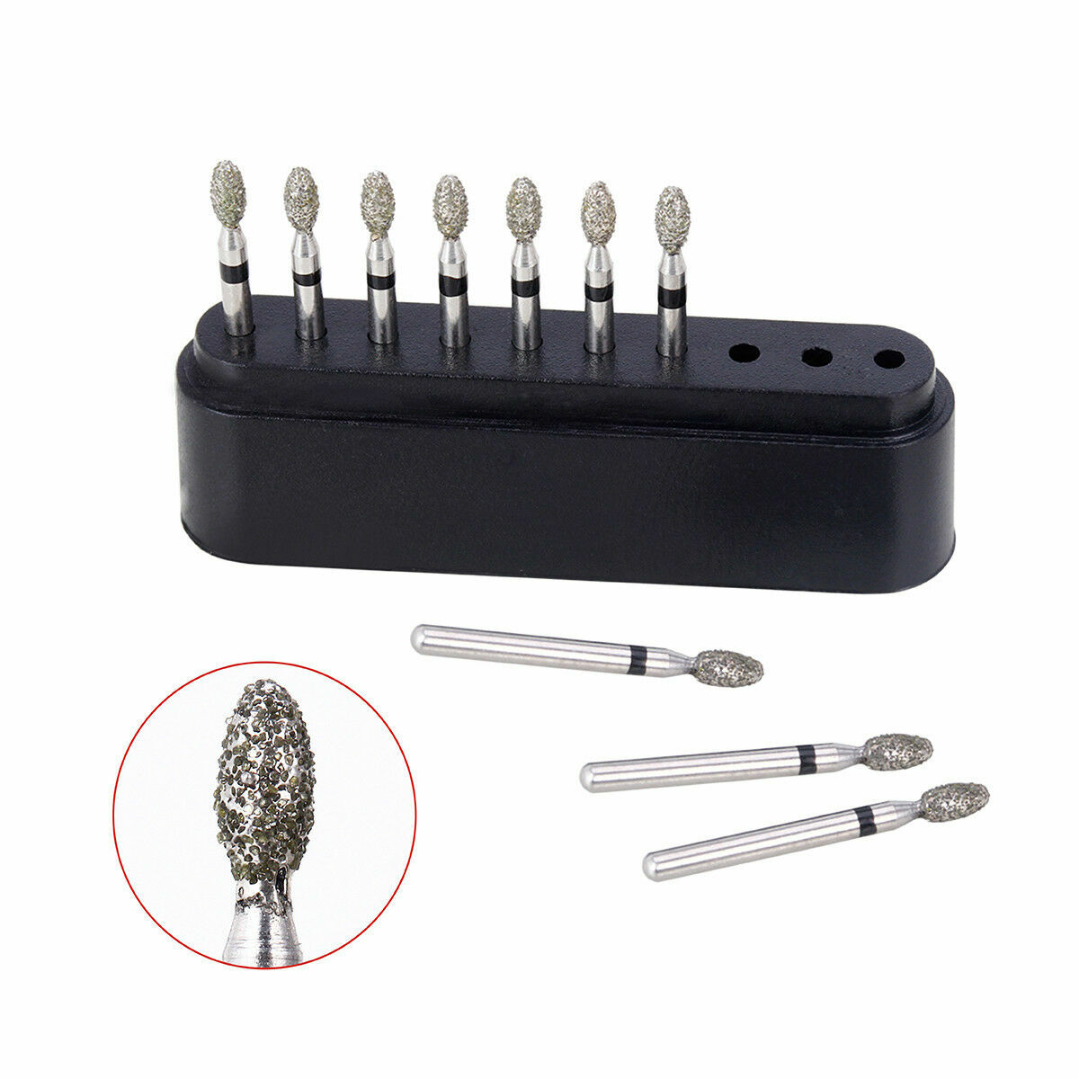 AZDENT Dental Super Coarse Diamond Burs Drills FG For High Speed Handpiece