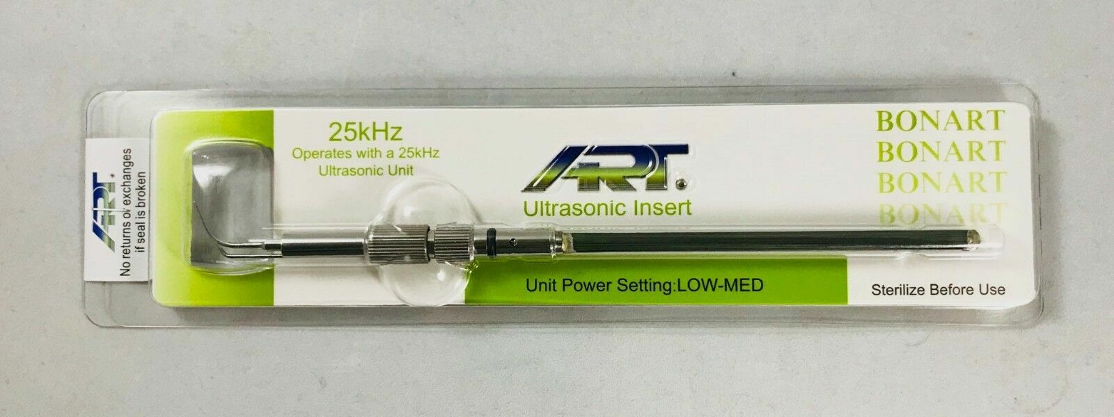 10/Pack Dental Cavitron Ultrasonic 25 KHz Insert SLI-P100 SLIM Series Tip BONART