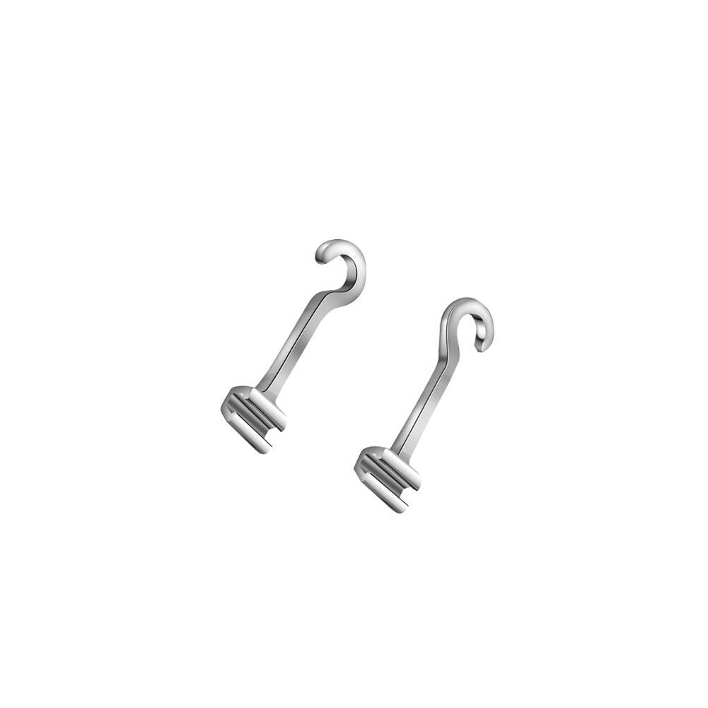 5Packs Orthodontic Crimpable Hooks Left/Right/Sliding/Spiral Cross/Double Tube