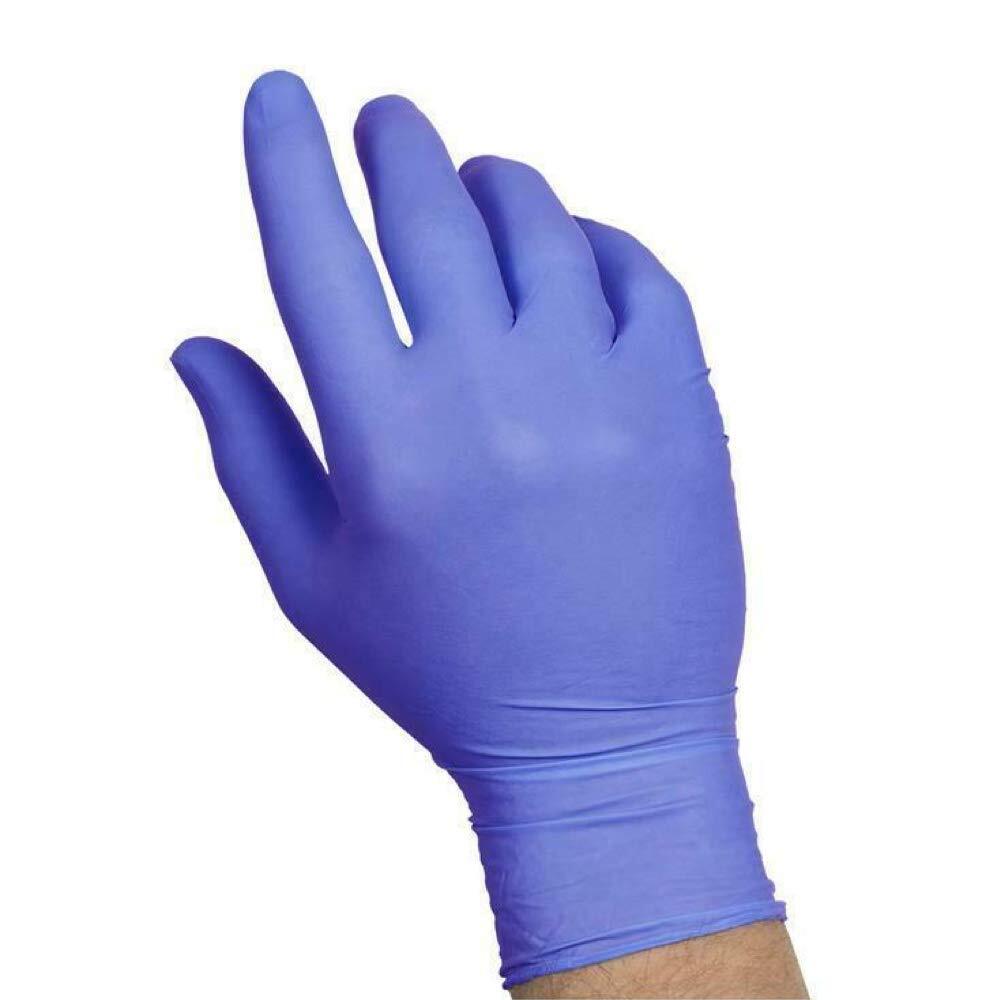100 Count Clear Vinyl Protective Gloves for Food Service and General Use