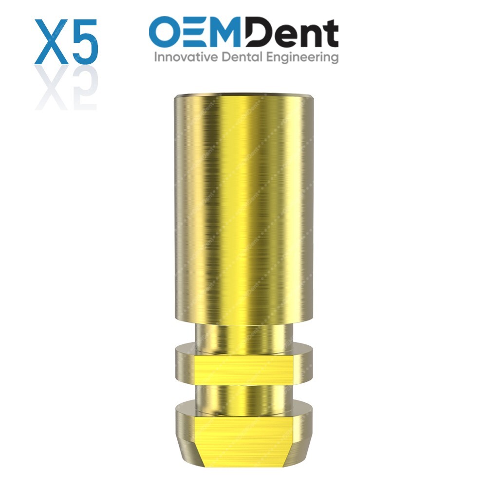 X5 Analogs Ø4.0mm – Neodent® Grand Morse Compatible Fixtures Dental Lab Replica