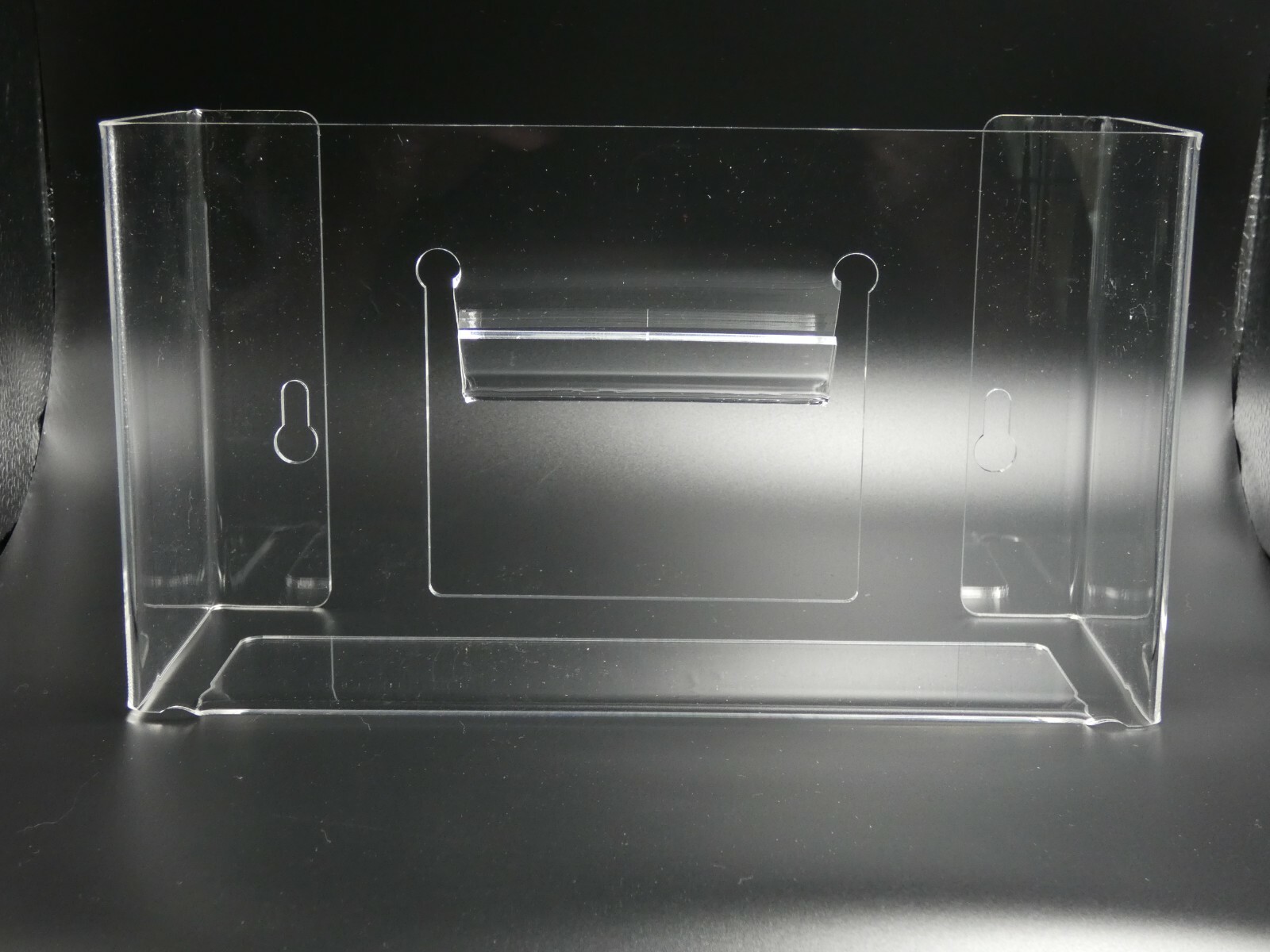 NEW – PLASDENT Clear Single Horizontal Glove Dispenser – #1400H 