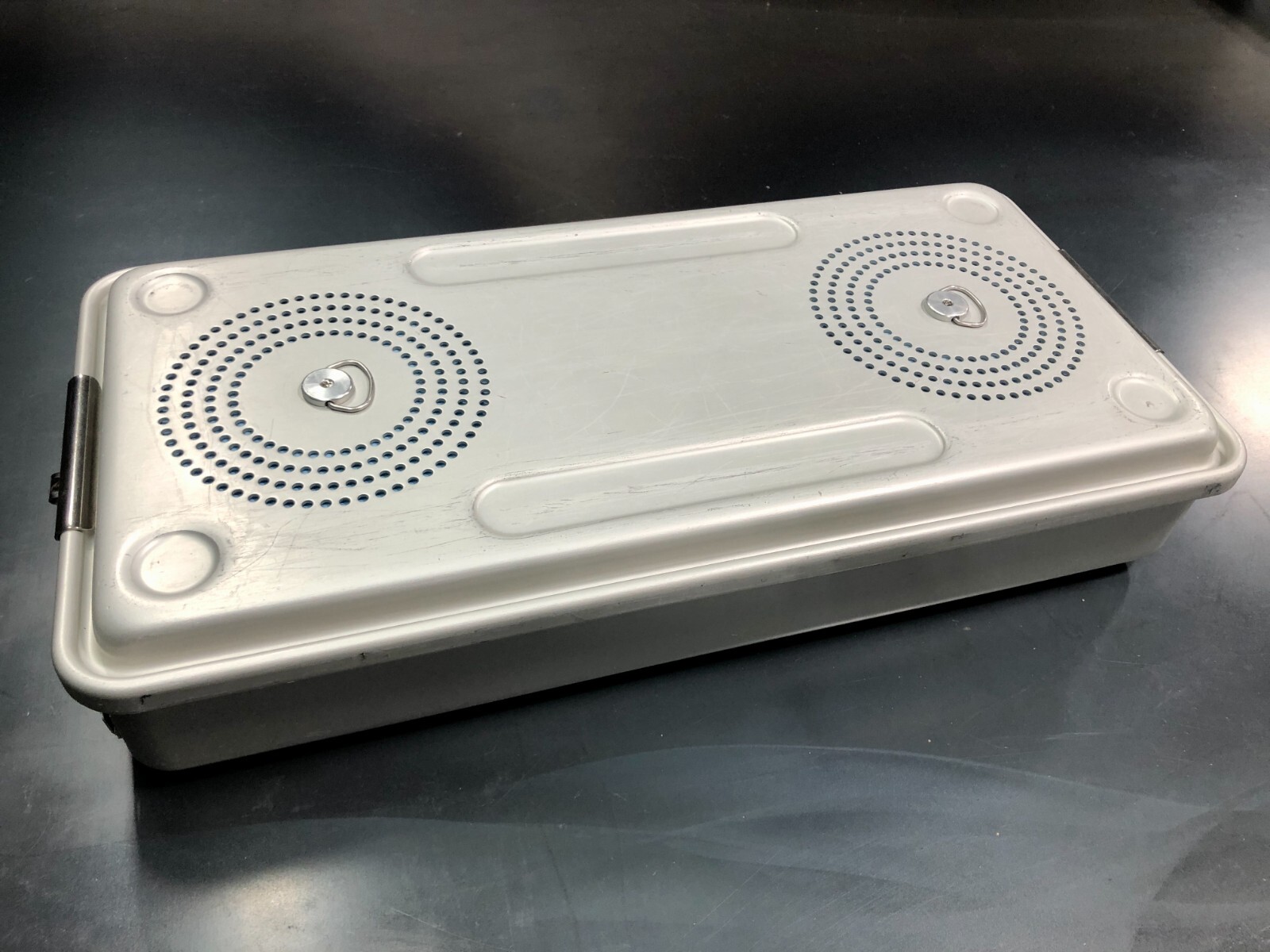Case Medical SteriTite Sterilization container 22x10x2.0 w/ upper & lower vents