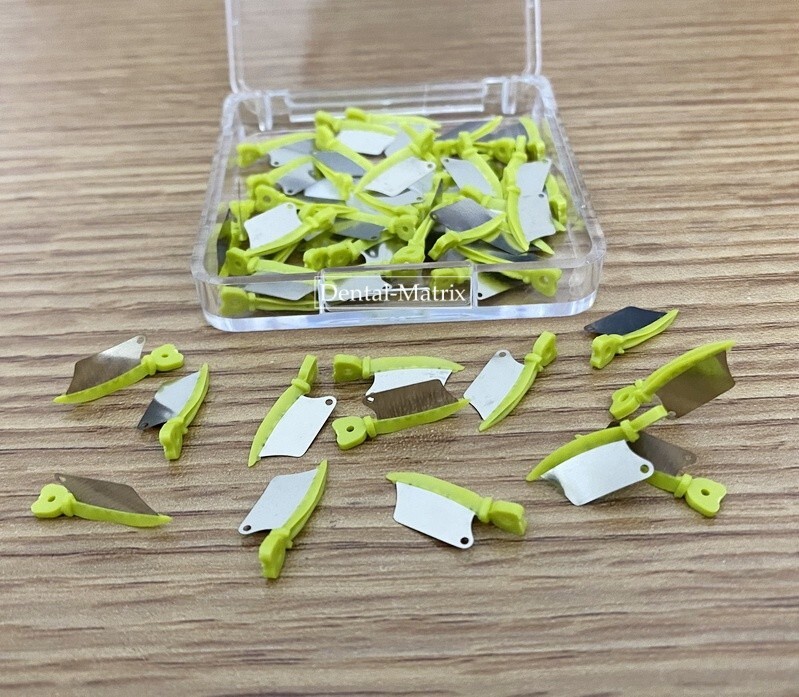 50x Dental Diastema Wedges Matrix Fender Wedges Prep Interproximal Guard L/M/S