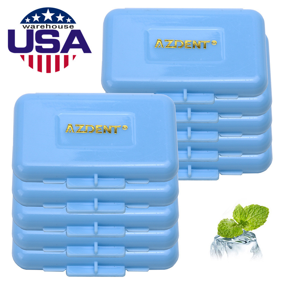 50X Dental Orthodontic Wax Mint Scent for Brackets Braces Gum Irritation USA