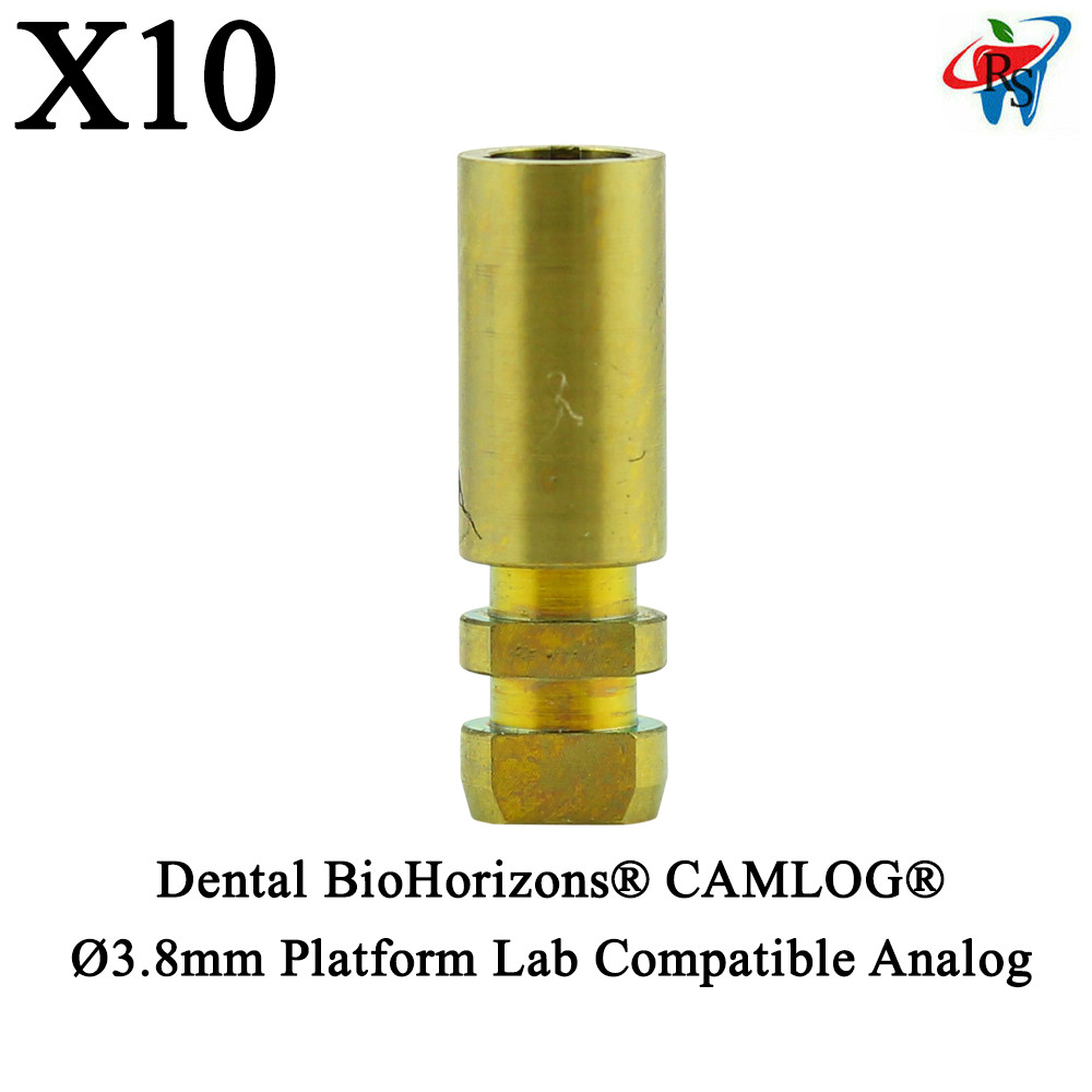 10pcs Dental BioHorizons® CAMLOG® Ø3.8mm Platform Lab Compatible Analog