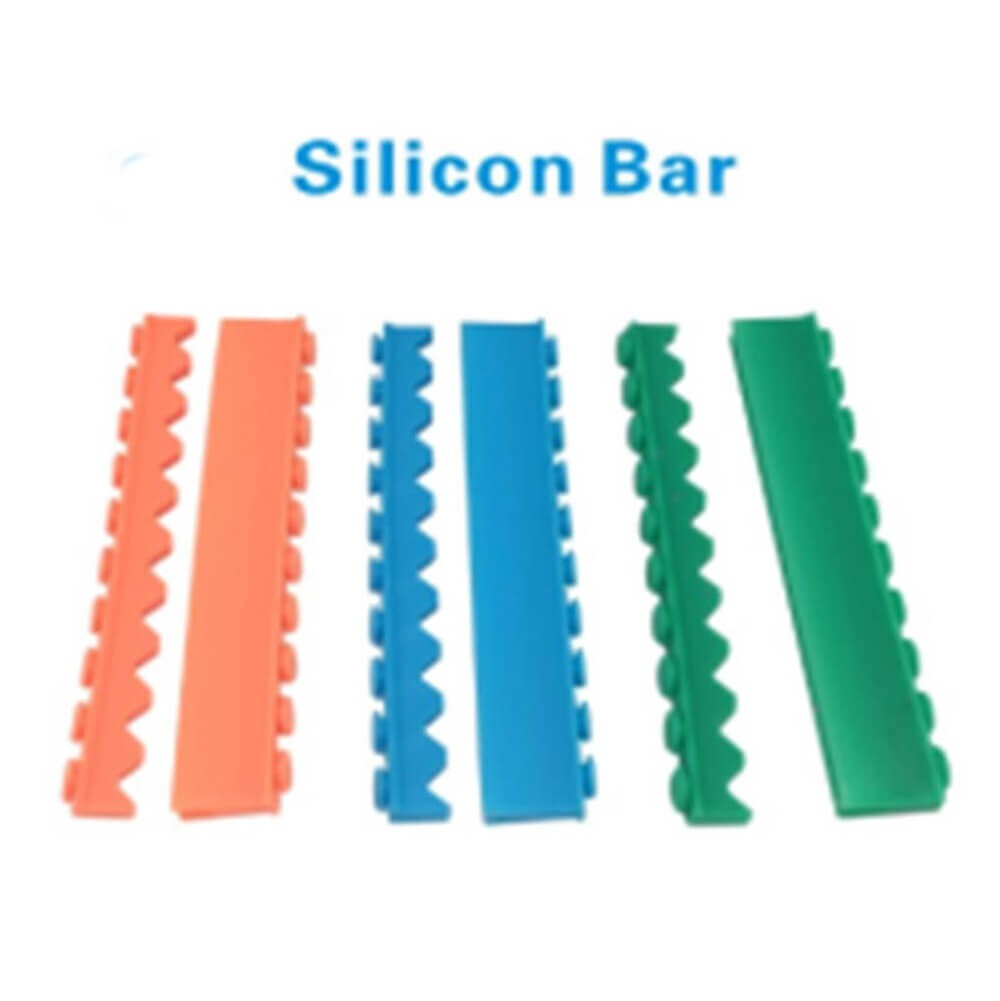 Dental Instruments Cassette 3 Pcs/Set 10 Insert Replacement Silicone Rubber Plug