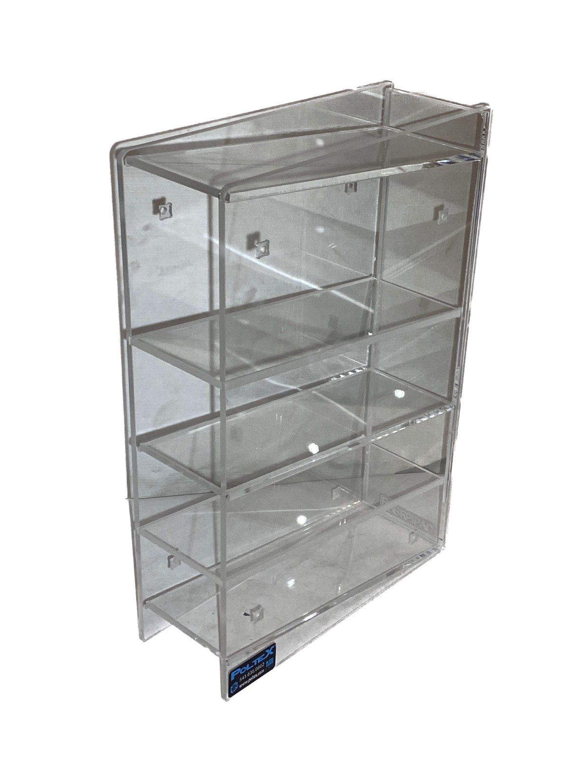 POLTEX Countertop Acrylic Serological Pipette Holder 4-Shelves RGSRPIPAC