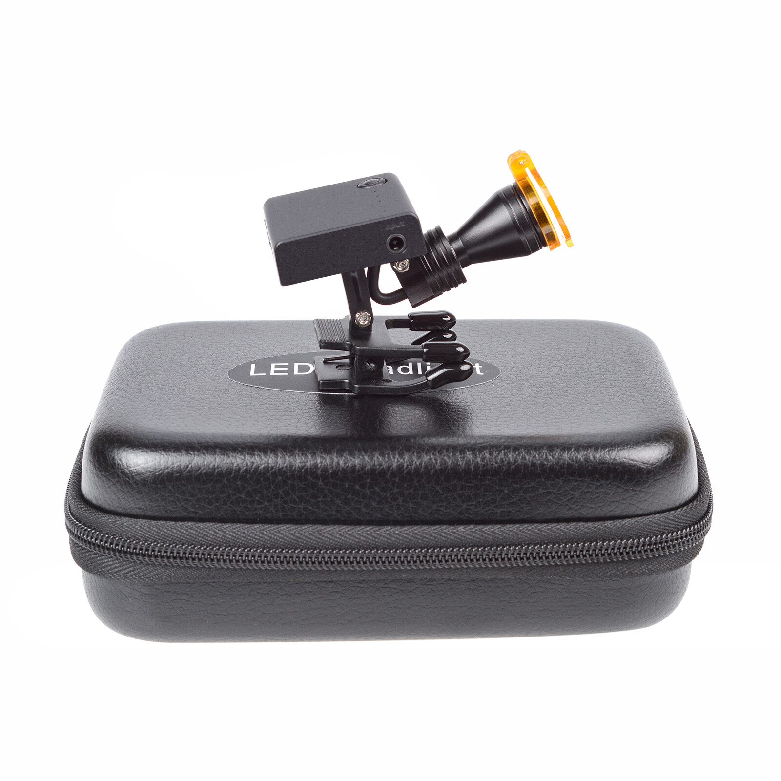 5W Wireless Dental LED Headlight Lamp with Filter for Medical Binocular Loupes