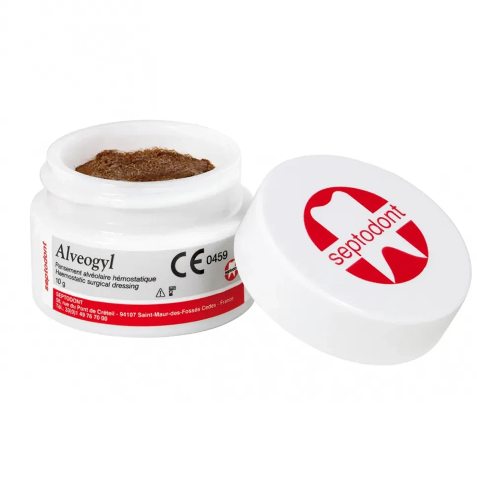 Septodont Alveogyl Dental Dry Socket Paste Alveolitis Dressing Iodoform Eugenol