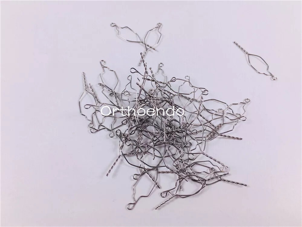 Dental Orthodontic Wire Preformed & Kobayashi Ligature Ties Stainless Steel Wire