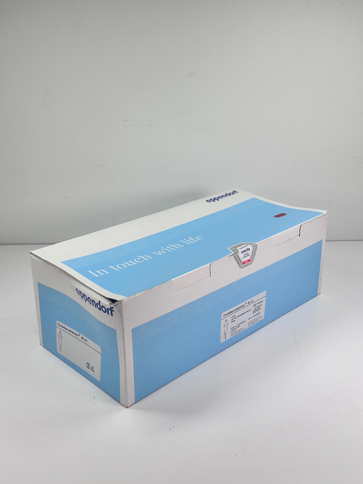 NEW SEALED Eppendorf Pipette Tips Combitips Advanced 50 ml Case of 25 Tips