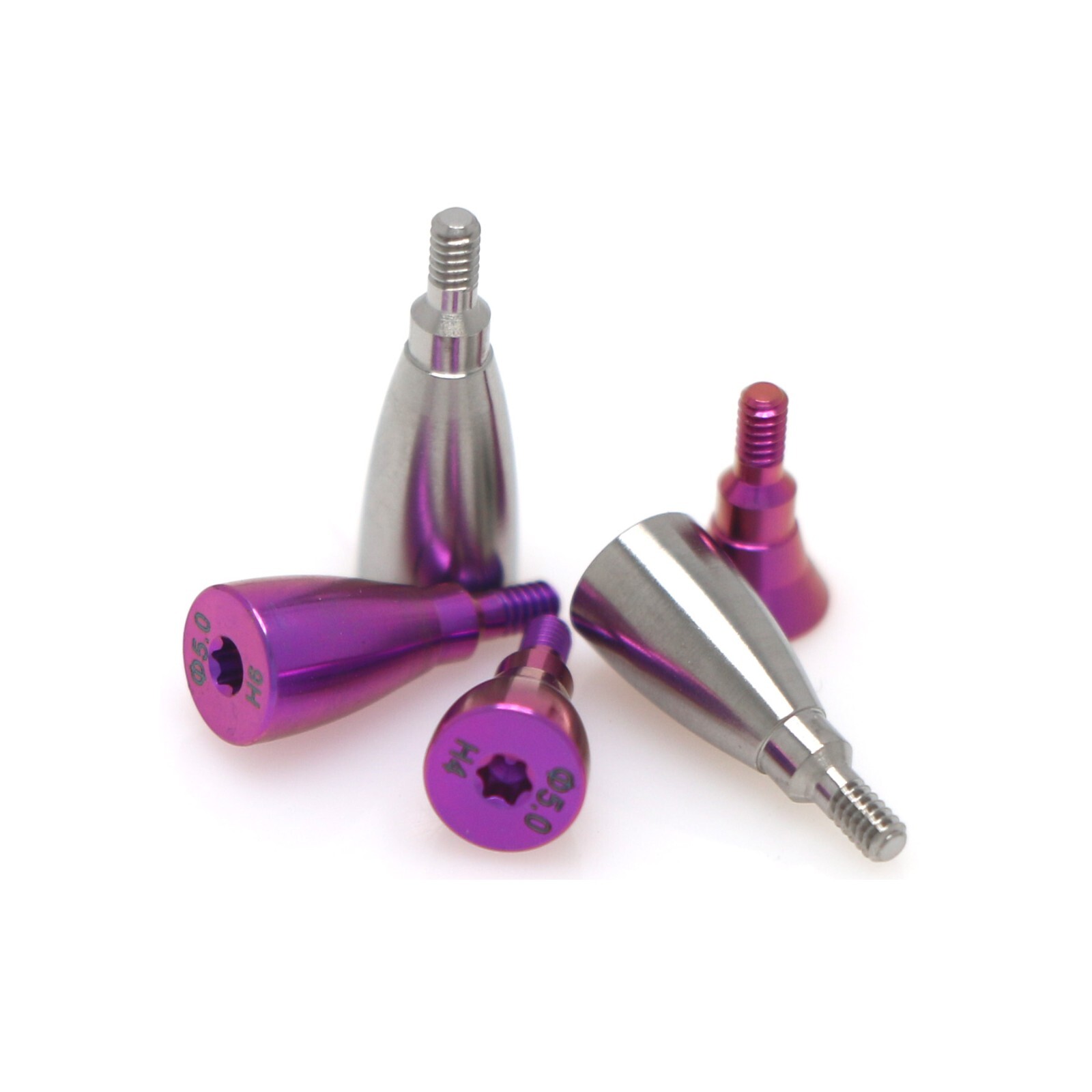 Fits Straumann ITI RC Healing Abutments Closure Caps Titanium Regular Screw