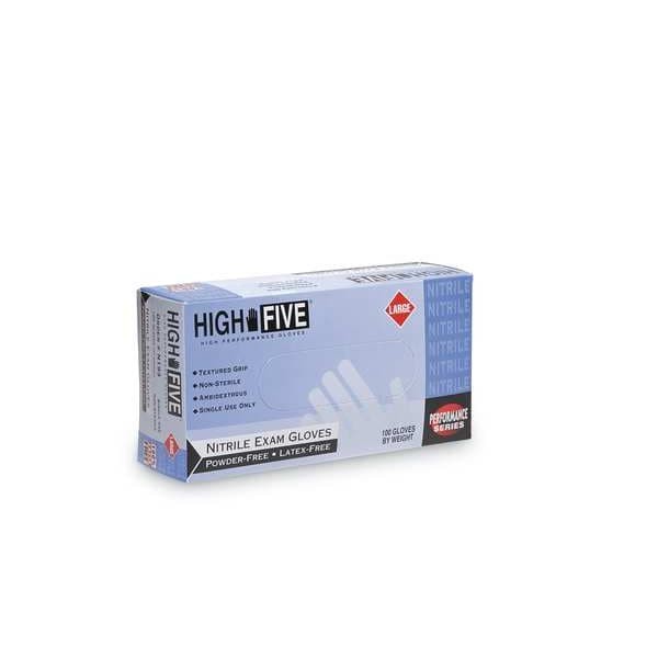 Ansell N194 Microflex Nitrile Exam Gloves, Textured Fingertips, 3.9 Mil,