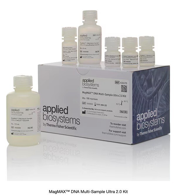 APPLIED BIOSYSTEMS MagMAX DNA Multi-Sample Ultra 2.0 Kit 100 Reactions A36570