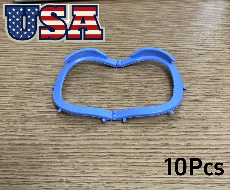 10Pcs Plastic Rubber Dam Frame Dental Foldable Hager Light X-Ray Film Bracket US