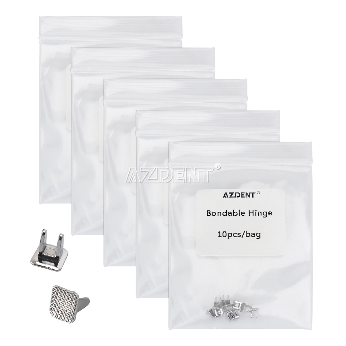5 Kits Orthodontic Bite Turbos Opener Builder Wings Tongue Tamers Bondable Hinge