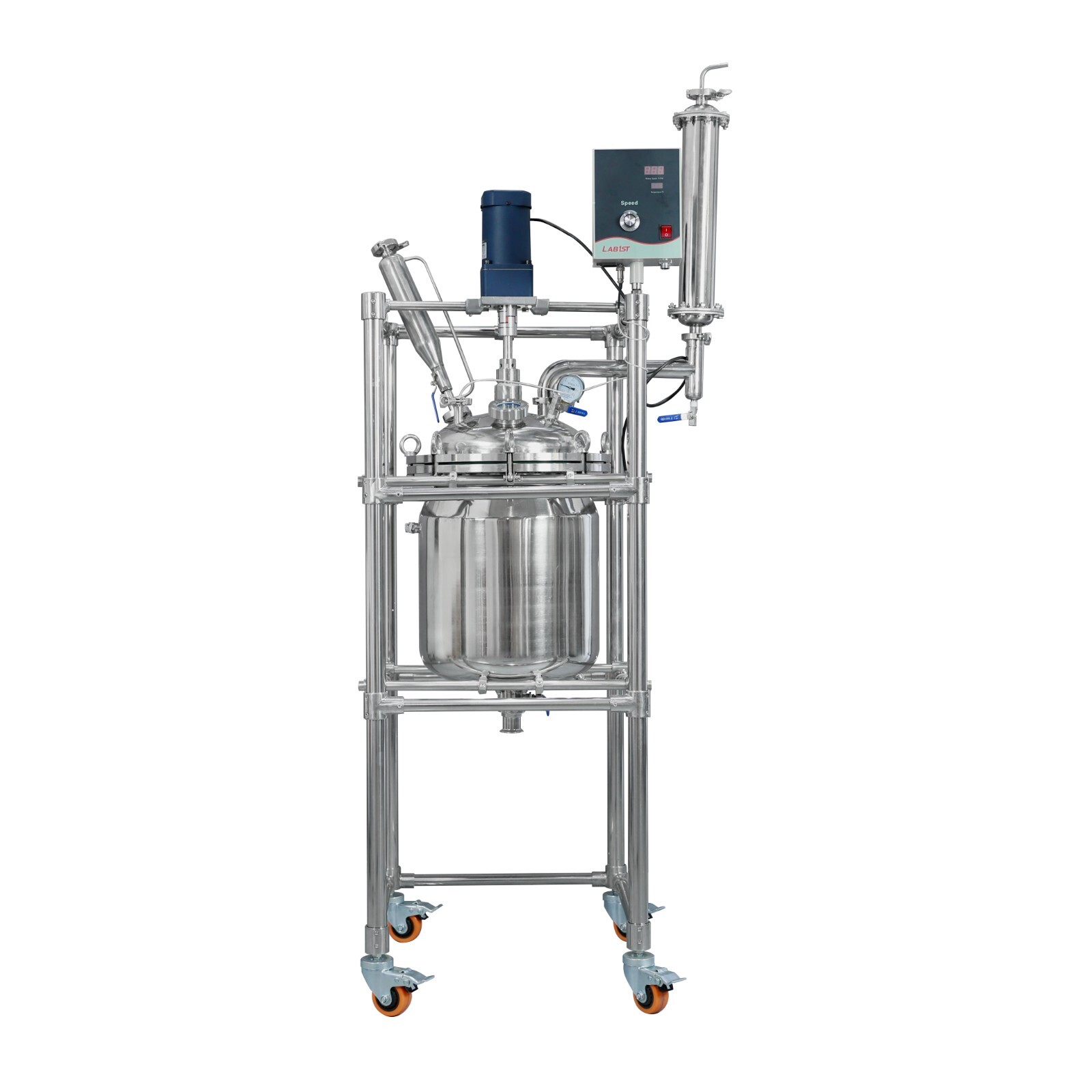 LAB1ST 110V & 220V 30L Jacketed Stainles Steel Reactor