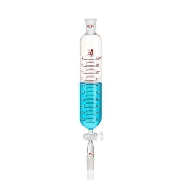 25ml-1000ml Graduated Separation Funnel Borosilicate Cylinder Lab Glassware
