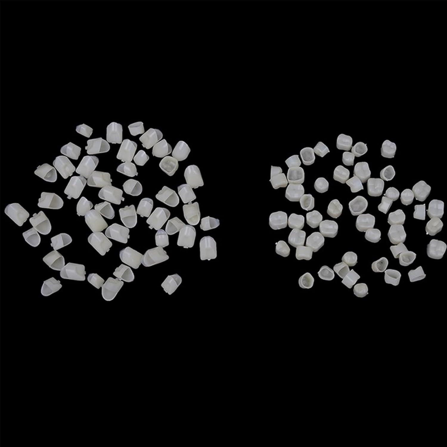 120 Pieces Fake Tooth Cap Crown Veneers Front Back Anterior and Molar Posterior