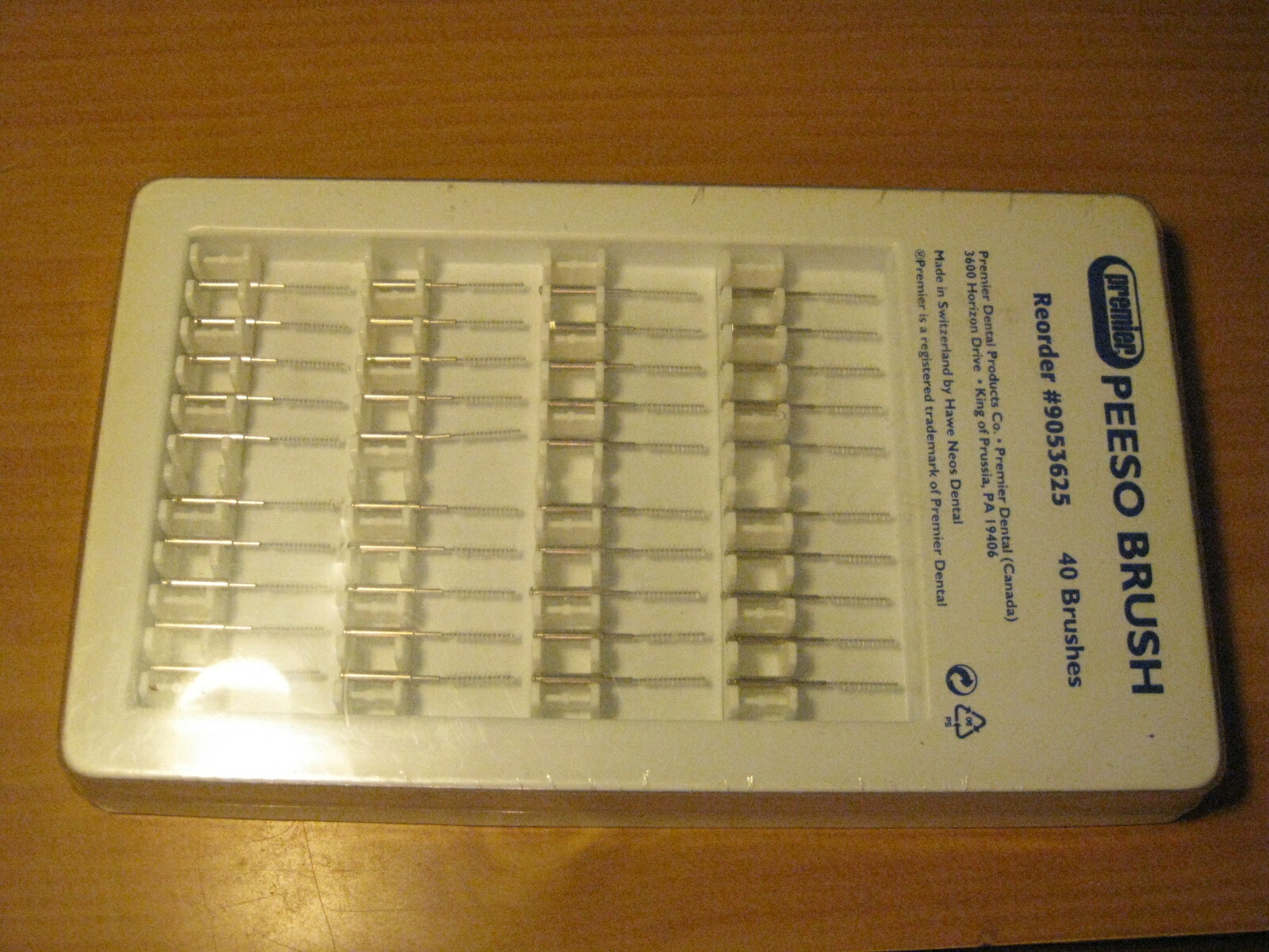 Premier Peeso Brush 40 Brushes 9053625 dentist Switzerland Haw Neos Dental brush