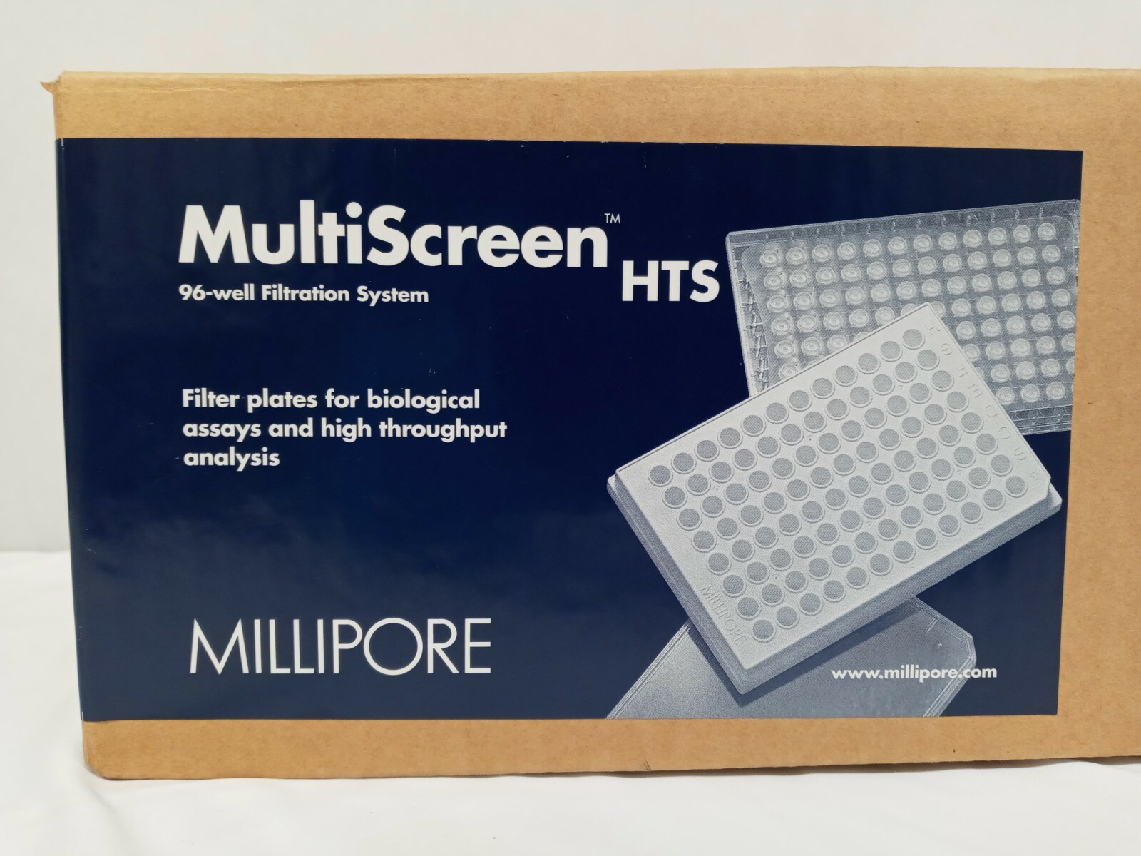 Millipore Filter Plate 96-Well, Multiscreen HTS-DV, PVDF, 0.65 µm / 50
