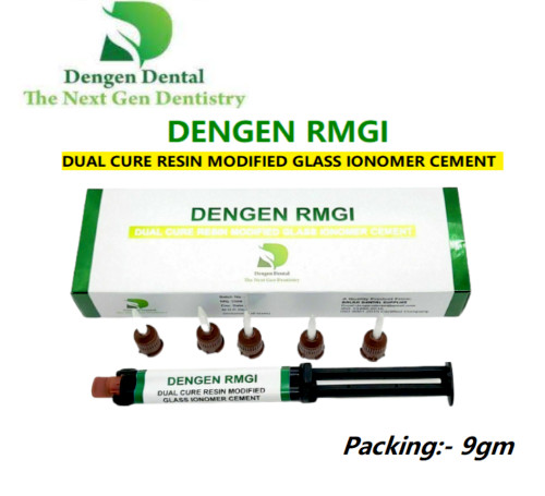Dengen RMGI Self Etch Self Adhesive Resin Permanent Cement 10 GM Syringe