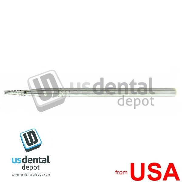 SHARK-HP #1557 Fissure Round End – Cross Cut – 10pk – Tungsten Carbide Bu 110749