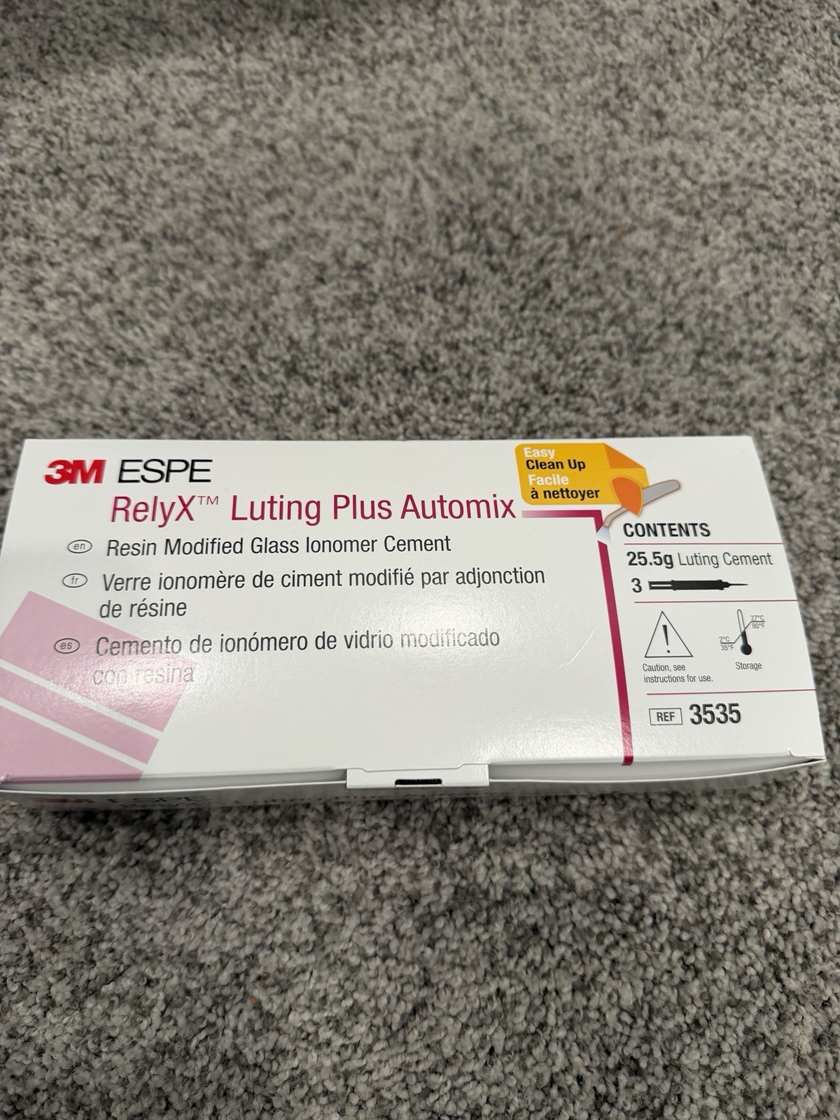 3M Solventum RelyX Luting Plus Automix RMGI Cement 25.5g Free Shipping