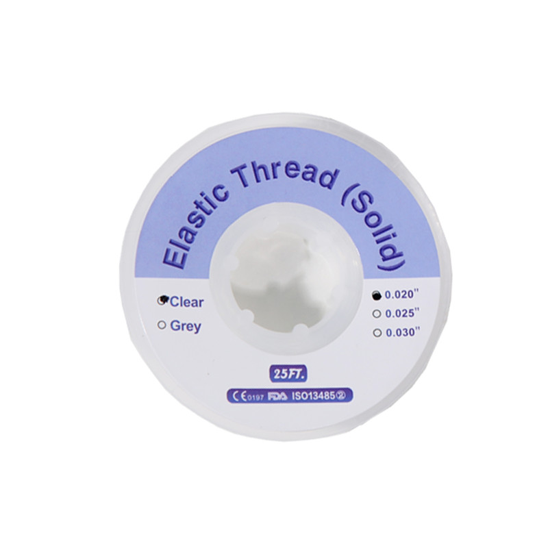 Dental Ortho Transparent Elastic Thread Spool Power Thread Solid 0.20 0.25 0.30