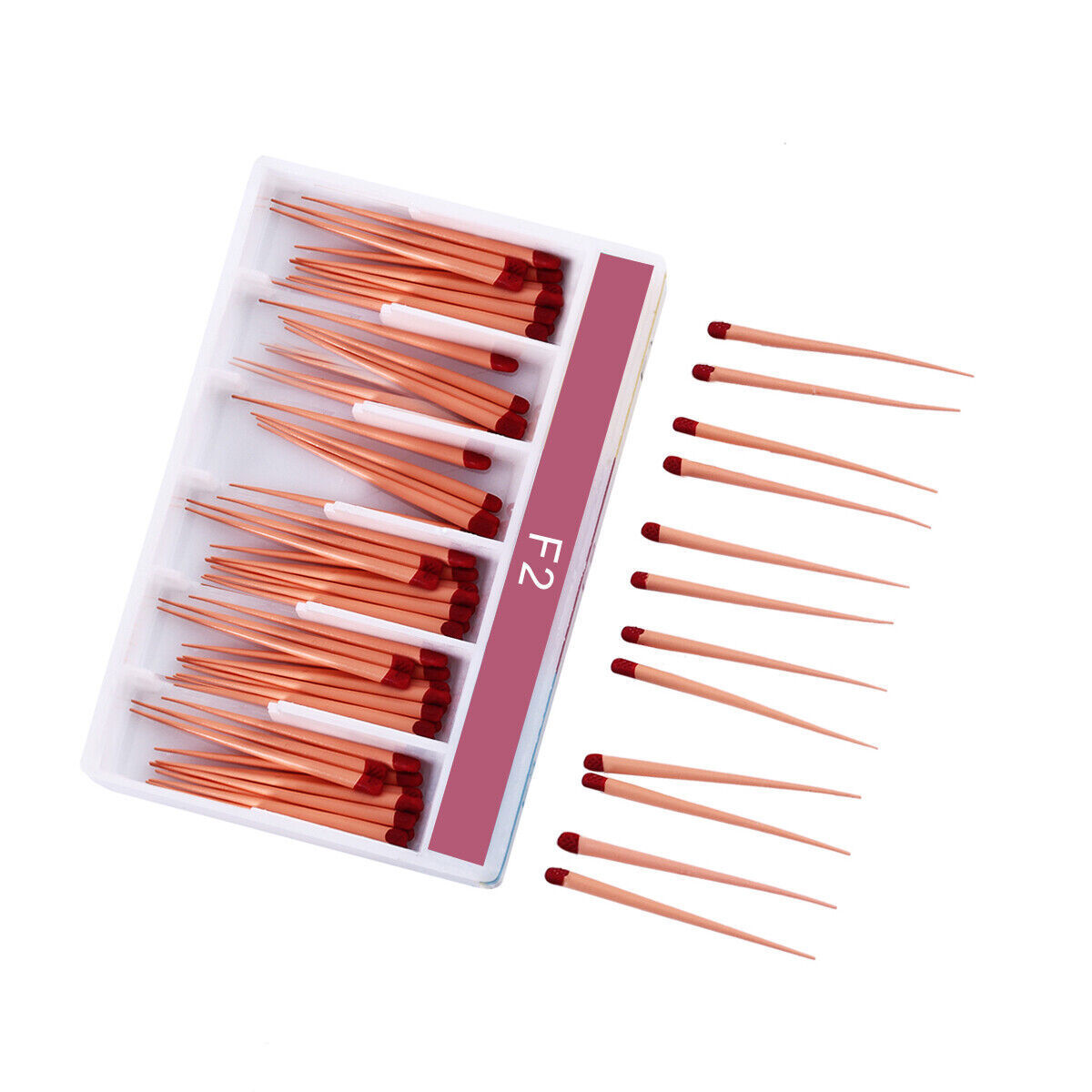Eododoncia dental Puntas de gutapercha Puntas de obturación F# F1 F2 F3 AZDENT