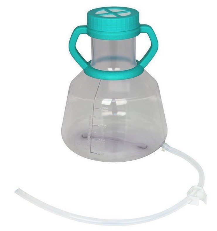 BIOSCIENCES 5L PC Media Transfer Vessel w/Barbed Fitting & Tubing CLS-1171-5LWT