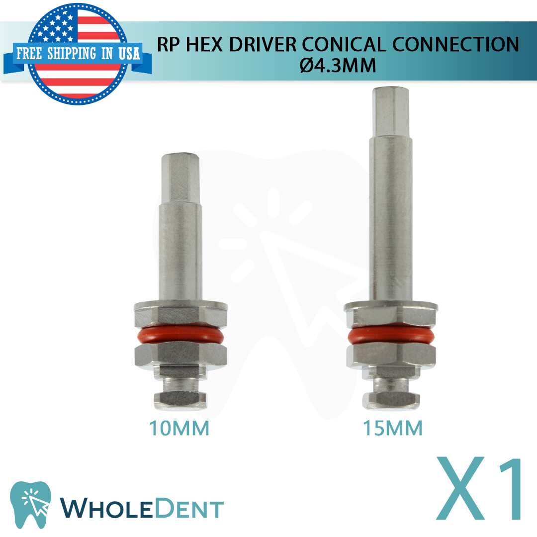 RP Conical Connection Hex Driver 2.65mm For Dentists Dental Implant Abutment
