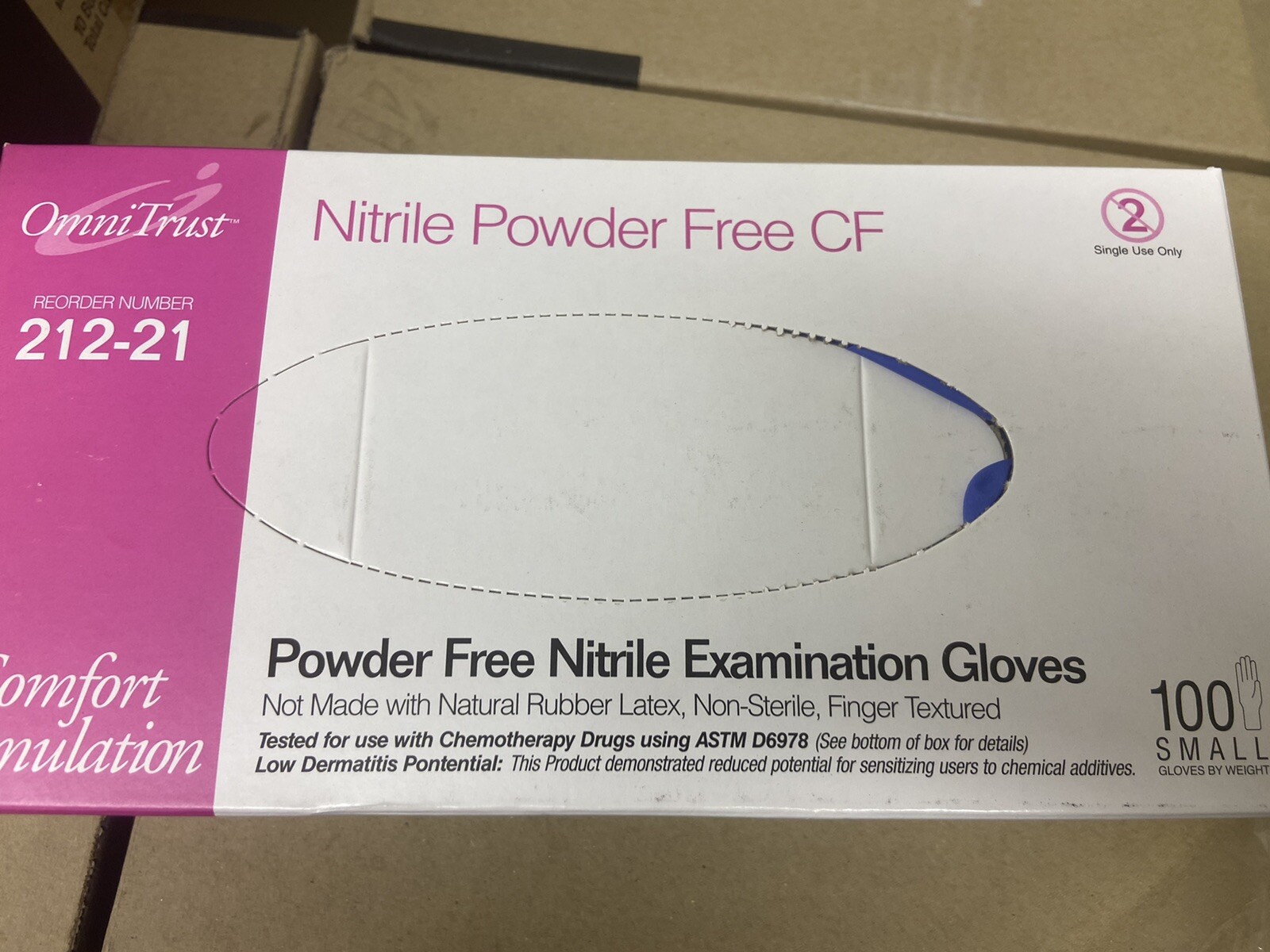 OmniTrust Nitrile Powder Free CF (Small)